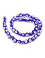 Fashion Blue Geometric Glass Eye Loose Bead Accessories