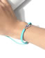 Fashion Blue Alloy Diamond Bee String Bracelet