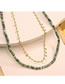 Fashion Star Chain Solid Copper Geometric Star Tassel Necklace