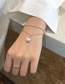 Fashion Silver Bracelet Alloy Pearl Beaded Double Bracelet
