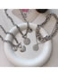 Fashion 1# Alloy Geometric Double Hook Double Layer Necklace