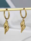 Fashion 221-3 Ear Loops Titanium Geometric Conch Earrings