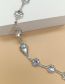 Fashion Silver Geometric Diamond Bracelet
