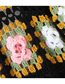 Fashion Color Hand-crocheted Three-dimensional Flower Long Cardigan