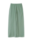 Fashion Green Woven Knotted Skirt