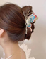 Fashion Gold Painted Butterfly Gripper