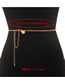 Fashion Gold Metal Geometric Chain Body Chain