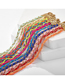Fashion 1# Colorful Cord Braided Anklet