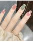 Fashion Mj-210 Green Blush Love [glue] (3 Batches) Plastic Wearable Blush Heart Nail Patch