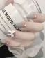 Fashion Mj-127 Love Bow [glue] (3 Batches) Plastic Gradient Bow Love Nail Patch