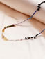 Fashion Color Shaped Millet Beaded Necklace