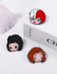 Fashion 3# Alloy Anime Character Brooch