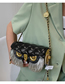 Fashion Black Tassel Pu Owl Fringe Beaded Crossbody Bag