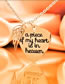 Fashion Gold Alloy Alphabet Heart Wings Necklace