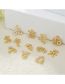 Fashion 80 Pisces Copper Inlaid Zirconium Constellation Jewelry Accessories