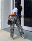 Fashion Camouflage Camo Zip Pocket Trousers