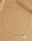 Fashion 9# Alloy Diamond Drop Necklace