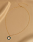 Fashion 9# Alloy Diamond Drop Necklace