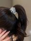 Fashion Gold Color-pearl Rhinestones Alloy Diamond And Pearl Crown Grab Clip