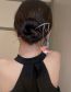 Fashion Hairpin - Silver Alloy Geometric Round Bead Flower Fringe Hairpin