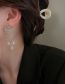 Fashion Silver Needle - Silver (clouds) Metal Geometric Cloud Tassel Star Stud Earrings