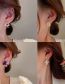 Fashion 14# Ear Clip-gold Metal Geometric Cat Eye Ear Clip
