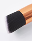 Fashion Black Single Flat Oblique Loose Powder Brush
