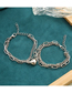 Fashion 4# Alloy Geometric Chain Magnetic Love Bracelet