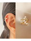 Fashion 3# Alloy Geometric Pearl Stud Earrings