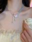Fashion Bracelet - Color Crystal Beaded Flower Pearl Bracelet
