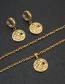 Fashion Necklace Titanium Geometric Snake Medal Necklace