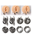 Fashion Fire Dragon - Pulley Type 12mm (2) Stainless Steel Fire Dragon Pulley Ear Extension