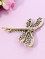 Fashion Butterfly (2 Pairs) Alloy Diamond Dragonfly Hair Clip