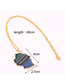 Fashion Sudan (2) Alloy Drip Oil Flag Necklace