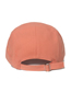Fashion Orange Cotton Soft Top Baseball Cap