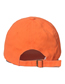 Fashion Fluorescent Orange Cotton Brim Baseball Cap