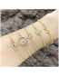Fashion E Copper Diamond Eye Bracelet
