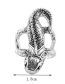 Fashion Silver Metal Animal Lizard Ring