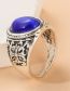 Fashion Silver Metal Geometric Imitation Jewelry Ring