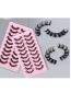 Fashion Dh06-05 10 Pairs Of Chemical Fiber High-curvature Curling False Eyelashes