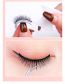 Fashion W08 Japanese Nude Makeup 3 Pairs Of Glue-free Self-adhesive False Eyelashes