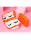 Fashion Z2-04 Slim And Long Section + 10 Jelly Strips Fiber Self-adhesive Glue-free False Eyelashes