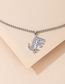 Fashion Silver Alloy Geometric Dinosaur Necklace