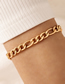 Fashion Gold Metal Chain Bracelet