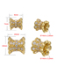 Fashion 10*10mm White Gold Copper Gold-plated Inlaid Zirconium Small Waist Bead Diy Jewelry Accessories