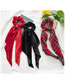 Fashion Christmas Plaid Edge Fabric Flannel Ribbon Pleated Hair Tie