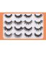 Fashion S10 10 Pairs Of Curling Eyelashes
