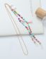 Fashion Color Colorful Rice Beads Beaded Tassel Glasses Chain