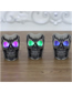 Fashion Black Halloween Luminous Skull Table Lamp (with Battery)