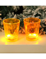 Fashion Skull Halloween Skull Light Cup (with Battery)